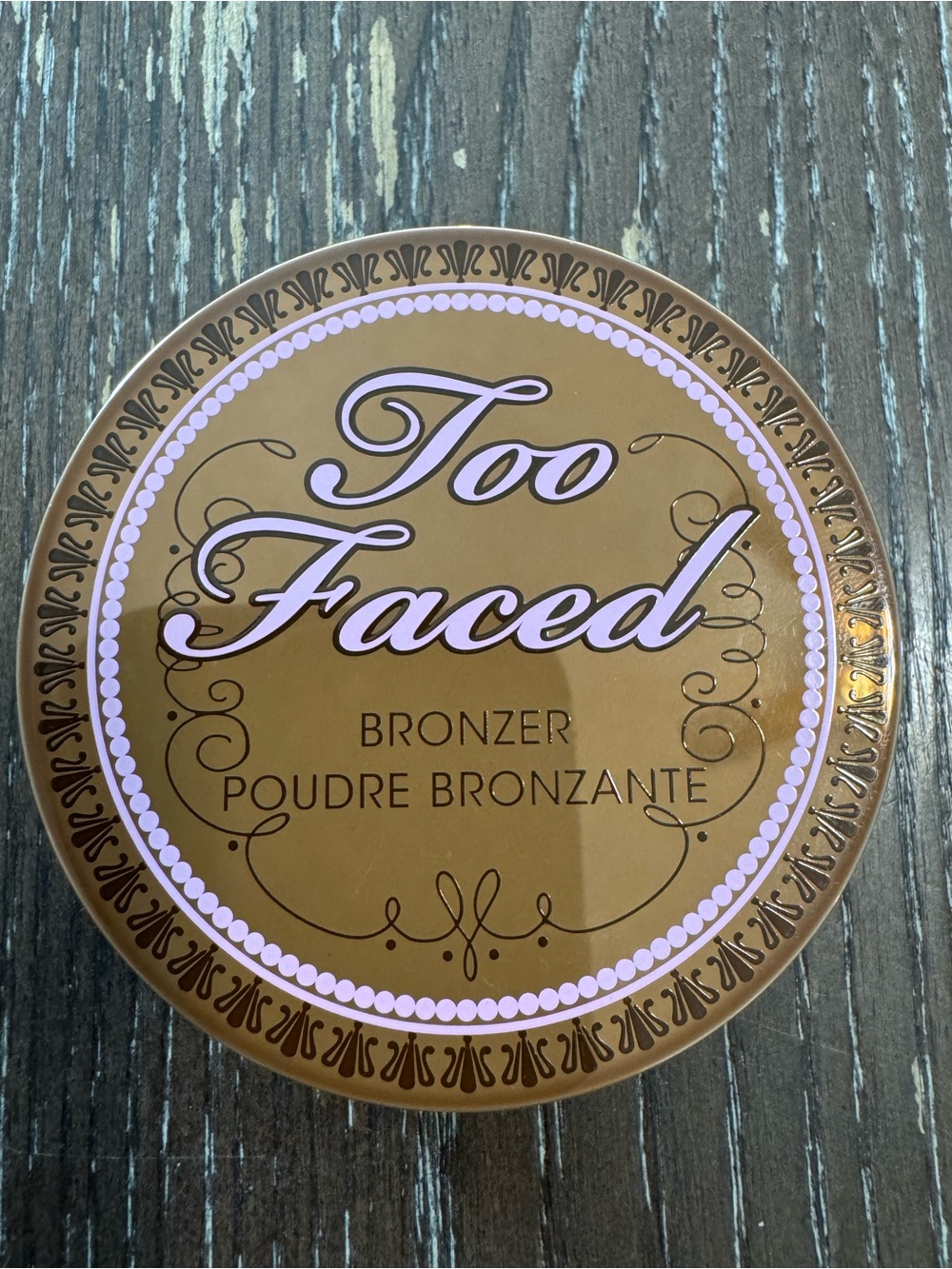 Too Faced Peach Leopard Bronzer Powder